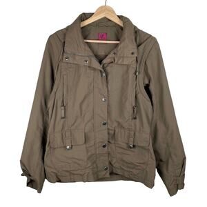 Vintage Out Living Gorpcore Brown Zip Off Sleeve Windbreaker Jacket Vest Size S